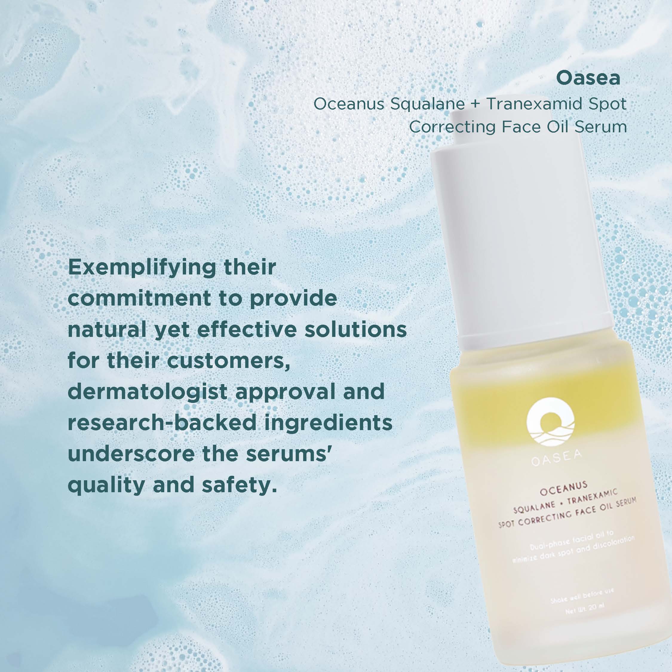 Turnkey Solutions for Oasea- Tranexamid serum