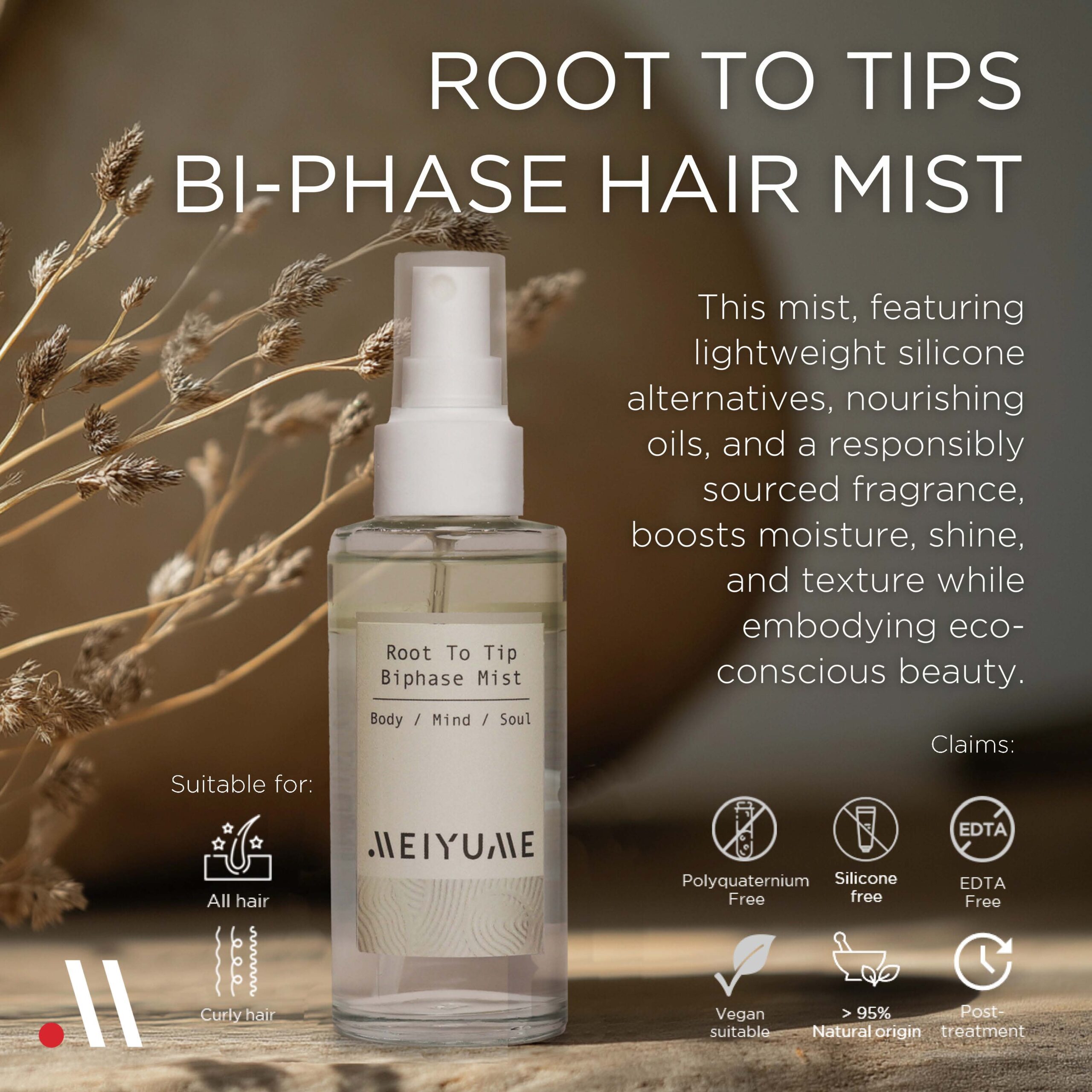 Meiyume UK 2024 ODM Collection Regenerative Beauty - Hair mist