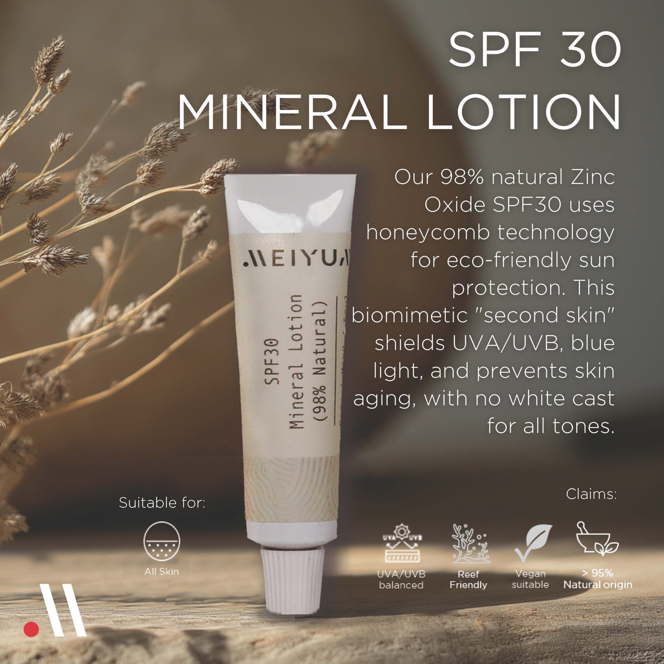 Meiyume UK 2024 ODM Collection Regenerative Beauty - Mineral lotion