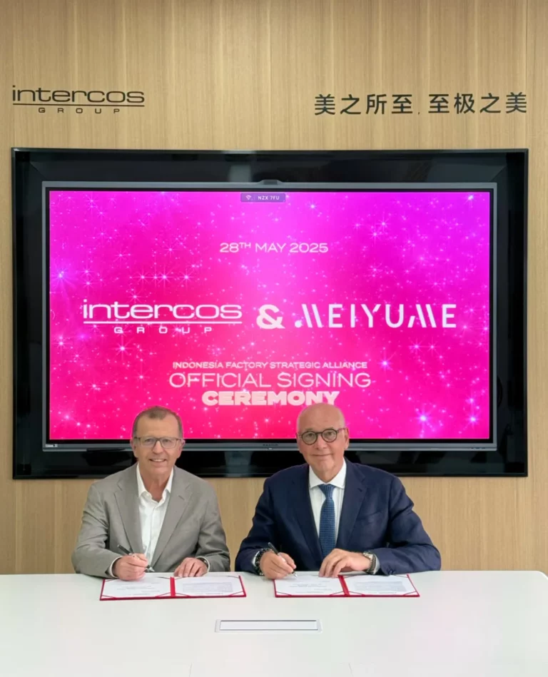 Intercos x Meiyume Signing