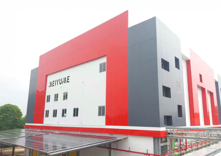 Meiyume factory in Indonesia